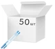 Набор шариковых ручек 50 шт Economix ONE 0,7 мм масляная синяя E10251 - изображение 1