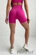 Шорты бесшовные с высокой посадкой InSecret Define Shorts Silikon FUCHSIA FEDORA XL Фуксия - изображение 4