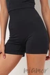 Шорты бесшовные с эффектом пуш-ап GIULIA Shorts Shape S/M Черные - изображение 1