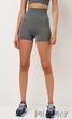 Шорты бесшовные с эффектом пуш-ап GIULIA Shorts Shape POPPY SEED S/M Темно-серые - изображение 4