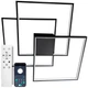 Люстра светодиодная потолочная Luminaria Callista 100W 3S 550x75 Black 220V IP20 с пультом (6951712315767) - изображение 1