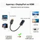 Переходник DP (DisplayPort ) to HDMI, 4k, v2 - изображение 3