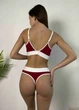 Жіночий комплект VIDCHUY білизни колекції "Трепет" one size (S-L) бордо 67874 - изображение 2