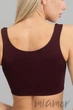 Топ на широких бретелях InSecret Top Basic MARSALA S/M Марсала - зображення 3