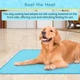 Охолоджуючий килимок для собак BINGPET Summer Pet 35 x 23 дюйми - зображення 7