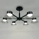 Люстра стельова LUMINARIA ADEL 6xGX53 BLACK 220V IP20 - зображення 3