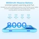 Планшет Oukitel OT6kids 10' HD+ /4GB/64GB/ RK3562 /8000mAh/ 5+2Мп/ WIFI Blue - изображение 6