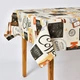 Скатертина з захистом від плям IDEIA 140х170 см бавовна, Teflon ефект Coffee - зображення 7