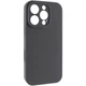 Чохол Silicone Case Full Camera Protective (AA) для Apple iPhone 16 Pro Max (6.9") Сірий / Dark Gray - зображення 2