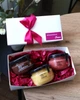 Набір з медовою пастою Peony Box (3×140 г) — подарунок жінці, мамі, коханій на День народження або інше свято. ТМ Honey life - зображення 2