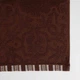 Набір махрових рушників з орнаментом 2шт GM Textile 50х90см, 70х140см 400г/м2 (Коричневий) - зображення 2
