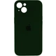 Чохол силіконовий Full Silicone Case for iPhone 14 Dark Green (з захистом камери) - изображение 1