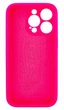 Чохол Silicone Case for iPhone 14 Pro Bright Pink (з захистом камери) - изображение 2