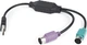 Перехідник Cablexpert USB - 2xPS/2 0.3 м Black (UAPS12-BK) - зображення 1