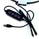 Лампа-кольцо RGB 30 см с USB питанием и ДУ пультом для селфи и видео съемки - изображение 6