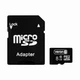 Карта памяти Veron microSDHC 8GB класс 10 для смартфонов фотоаппаратов быстрая запись данных с адаптером - изображение 7