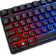 Клавіатура механічна RGB підсвічування 104 клавіші провідна USB чорний DX 750 для ПК та ноутбука - зображення 2