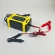 Зарядное устройство для автомобильного аккумулятора 12V 6А, автоматическая зарядка импульсная для АКБ с режимом восстановления, портативная зарядка для свинцово-кислотных аккумуляторов 4-100AH, PCBL-50-Yellow - изображение 4