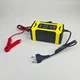 Зарядное устройство для автомобильного аккумулятора 12V 6А, автоматическая зарядка импульсная для АКБ с режимом восстановления, портативная зарядка для свинцово-кислотных аккумуляторов 4-100AH, PCBL-50-Yellow - изображение 7