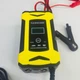 Зарядное устройство для автомобильного аккумулятора 12V 6А, автоматическая зарядка импульсная для АКБ с режимом восстановления, портативная зарядка для свинцово-кислотных аккумуляторов 4-100AH, PCBL-50-Yellow - изображение 8