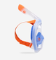 Полнолицевая Маска для Плавания Ныряния Снорклинга Subea Easybreath+ Freetalk S/M Разноцветный - изображение 2