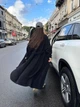 Кардиган жіночий максі з поясом у комплекті чорний 50 - изображение 2