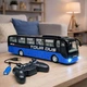Радіокерований автобус 38 см синій Tour Bus 2.4GHz з акумулятором 3.7V, світло фар, 3+ - зображення 5