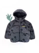 Зимова куртка (єврозима) ZARA 110 см чорно-сірий артикул Л1210 - зображення 1