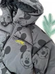 Зимова куртка (єврозима) ZARA 110 см чорно-сірий артикул Л1210 - зображення 3