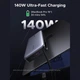 Батарея универсальная Ugreen 25000mAh 165W DualCable (PB552 55995B) UGREEN PB552 55995B 971612 - изображение 4