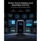 Зарядний пристрій Anker 3xUSB-C PD3.1 160W GaNPrime w Display silver (A2687341) ANKER A2687341 972278 - зображення 7