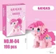 Конструктор Пони 3D Blocks Bricks, 196 деталей М-04 - изображение 2