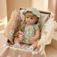 Реалістична Кукла Реборн 55 см повністю силіконова Doll Reborn Baby Born К0100320 - зображення 2
