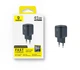 Сетевое зарядное устройство 45W Baseus EnerFill FN22 GaN Type-C Fast Charger быстрая зарядка QC3.0/PD3.0 EO0123300 Black - изображение 1