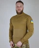 УБАКС тактичний ULTIMATUM PRO Койот з довгим рукавом | Бойова сорочка UBACS Coyote з посиленими ліктями | Трикотажний убакс ЗСУ під бронежилет 2XL - зображення 1