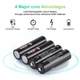 Акумулятор Soshine AA-1.5-4200USB, AA/HR6, 1.5V, Li-Ion, USB-C, 4200mWh, поштучно - зображення 5