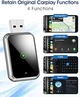 Беспроводной адаптер Violety 2-in-1 Wireless CarPlay, Bluetooth 5.3, Wi-Fi 5.8 ГГц, USB/USB-C - изображение 4
