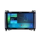 Автомагнитола 2DIN Android 10 для Mercedes-Benz W906 W639 W169 W245, 2GB/16GB, 9”, GPS, WiFi - изображение 1