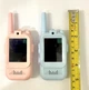 Рации детские 2 шт с видеозвонком wi fi цветным экраном зарядкой type c Video Walkie Talkie детская портативная видео рация вай фай до 300 м игровой набор для детей видео на аккумуляторе 650 mah синий розовый - изображение 6