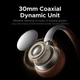 Навушники UGREEN HP207 Studio Plus Active Noise Cancelling Bluetooth 6.0 Over-Ear Silver Brown (75629) - зображення 5