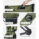 Крісло-шезлонг складане Naturehike CNK2550JJ023 Nightfall T05, сталь, хакі - зображення 17