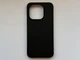 Захисний чохол-панель Black Matte для Xiaomi 15T тонкий, чорний, матовий, високоякісний пластик - зображення 1