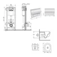 Готове рішення Qtap для ванної кімнати: підвісний унітаз Taurus Ultra Quiet 515×360×350 + комплект інсталяції Nest 4 в 1 (лінійна клавіша Chrome) - изображение 5