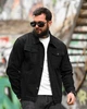 Чоловіча демісезонна джинсова куртка Stone Island 3XL чорна (95211) - зображення 3