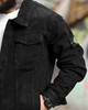 Чоловіча демісезонна джинсова куртка Stone Island 3XL чорна (95211) - зображення 9