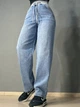 Джинсы женские Vanver 258 MOM skater jeans талия на резинке бананы 28 голубые - изображение 1