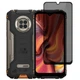 Защитное стекло Fiji Privacy для Doogee S96 / S96 Pro / S96 GT антишпион Anti-peeping полная проклейка черный - изображение 1