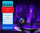 Миша бездротова Aula SC 620 Print з акумулятором та підсвічуванням 2,4G+Bluetooth Violet - зображення 4