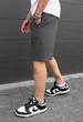 Трикотажні шорти Staff wh dark gray XS - изображение 4