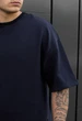 Футболка Staff navy oversize premium XS - изображение 3